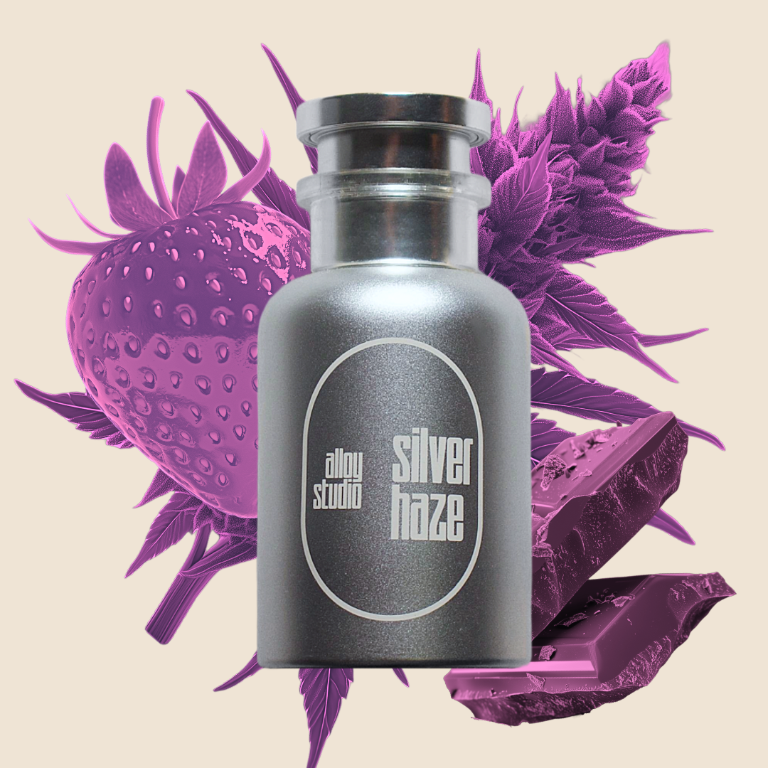 idyllic x silver haze perfume discovery set