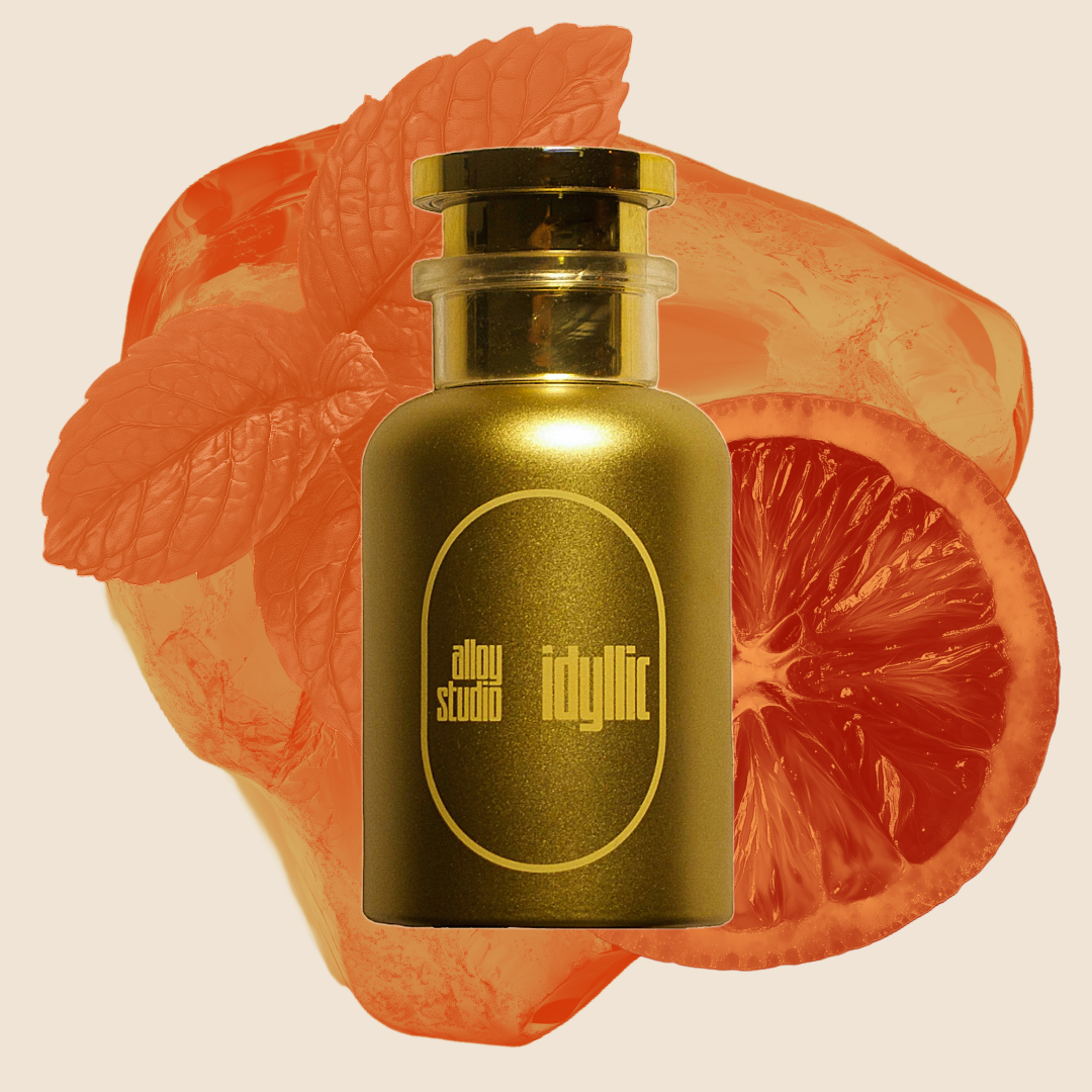 idyllic x silver haze perfume discovery set